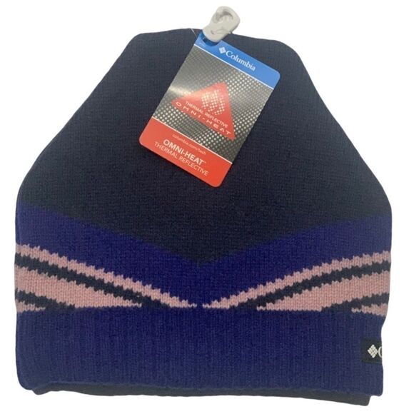 Columbia Omni Heat Thermal Reflective Polar Powder Heavyweight Beanie - Picture 2 of 6